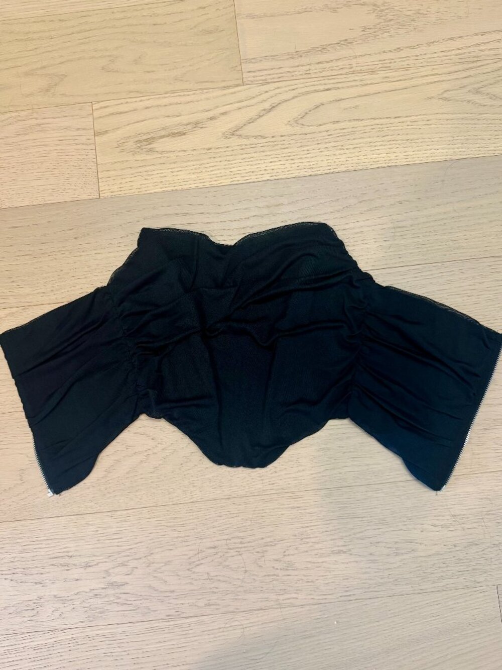 Strapless Black Night Out Top